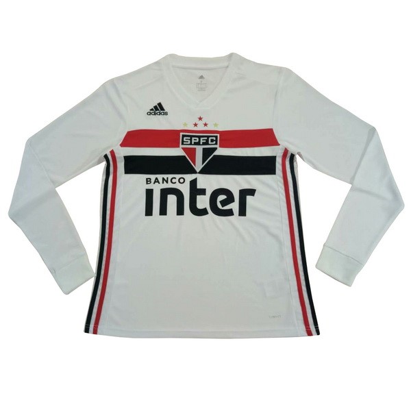 Camiseta São Paulo 1ª Kit ML 2019 2020 Blanco